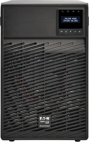 بطارية احتياطية من سلسلة Tripp Lite Eaton SmartOnline 2200VA UPS، تحويل مزدوج لموجة جيبية نقية، 120 فولت 1770 وات، برج، شاشة LCD، 7 منافذ، USB، DB9، ضمان لمدة عامين وتأمين 250,000 دولار (SU2200XLCD) in Kuwait