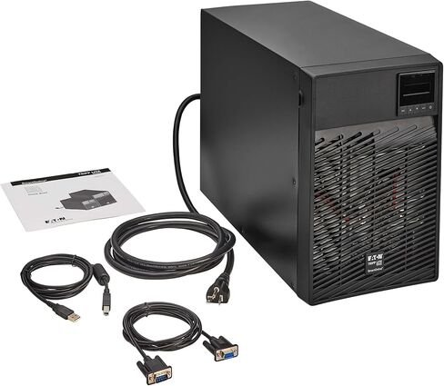 بطارية احتياطية من سلسلة Tripp Lite Eaton SmartOnline 2200VA UPS، تحويل مزدوج لموجة جيبية نقية، 120 فولت 1770 وات، برج، شاشة LCD، 7 منافذ، USB، DB9، ضمان لمدة عامين وتأمين 250,000 دولار (SU2200XLCD) in Kuwait