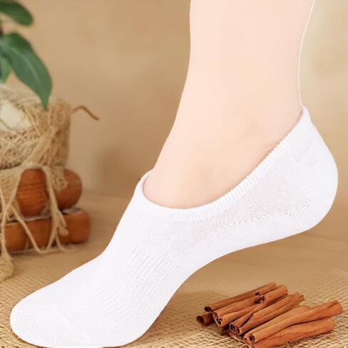 جوارب IDEGG No Show للسيدات والرجال منخفضة القطع للكاحل قصيرة مضادة للانزلاق للجري الرياضي الجدة جوارب بطانة غير مرئية غير رسمية in Kuwait