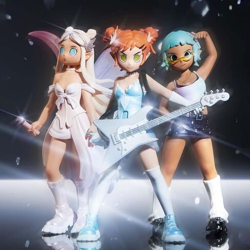 شخصيات سلسلة POP MART Peach Riot Punk Fairy، شخصيات صندوق أعمى Peach Riot، تصميم عشوائي، ألعاب قابلة للتجميع، ديكورات منزلية، هدايا عيد ميلاد للعطلات للفتيات والفتيان، صندوق واحد in Saudi Arabia