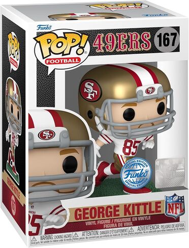 FUNKO POP! NFL: 49ers - George Kittle in Saudi Arabia