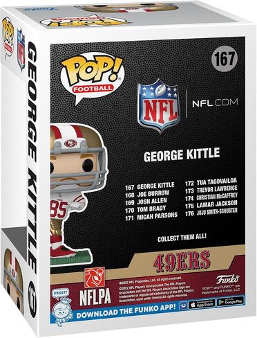 FUNKO POP! NFL: 49ers - George Kittle in Saudi Arabia