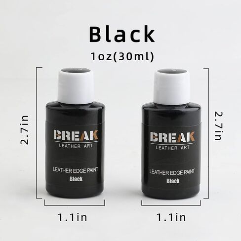 Break Leahter Art Leather Edge Paint,Color Coated Leather Frame, Wallet, Shoulder Bag, Backpack, Leather, Edge Repair, Leather Repair Tool in Saudi Arabia