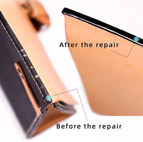 Break Leahter Art Leather Edge Paint,Color Coated Leather Frame, Wallet, Shoulder Bag, Backpack, Leather, Edge Repair, Leather Repair Tool in Saudi Arabia