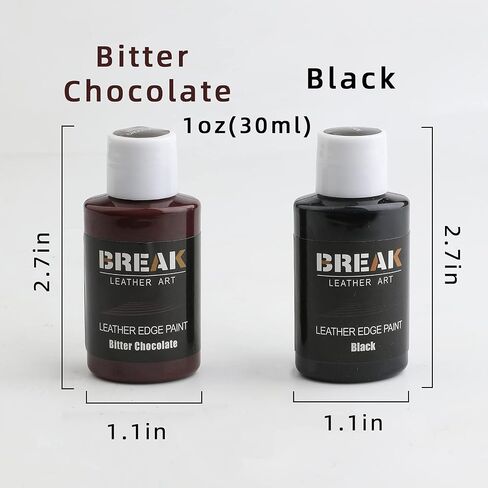 Break Leahter Art Leather Edge Paint,Color Coated Leather Frame, Wallet, Shoulder Bag, Backpack, Leather, Edge Repair, Leather Repair Tool in Saudi Arabia