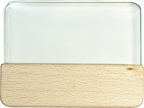 CREASKING Glass Slicker for Burnishing Leather with Walnut Handle, Glass Burnisher Professional Block Smoothing Tool in Saudi Arabia