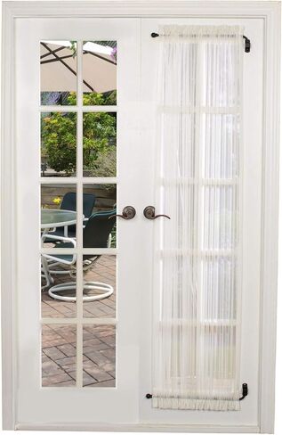 Versailles Home Fashions 1/2in Swing Arm with Ball Finial (Pair) Curtain Rod, 24-38in, Black in Kuwait