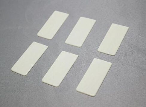 Piano Keytop Heads Simulated Ivory - Set of 6 - Piano Key Replacement in Kuwait