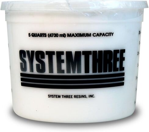 System Three White Glass Microspheres, 1 Quart Tub in Saudi Arabia