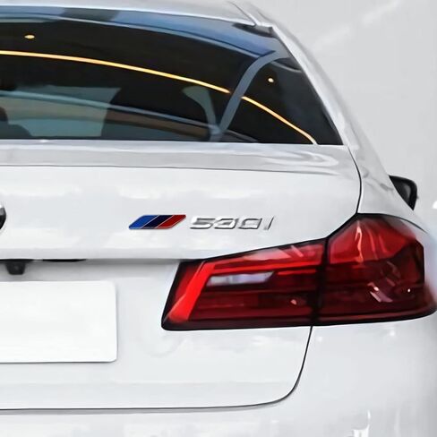 2 قطعة سيارة ثلاثي الألوان الحاجز شعار شارة ملصق لاصق لامع ورائع لسيارات BMW 1 2 3 4 5 6 7 سلسلة X1 X2 X3 X4 X5 X6 X7 M3 M5 Z4 in Kuwait