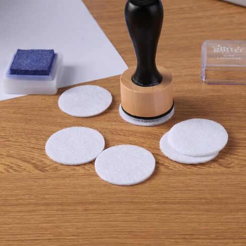 Briartw Mini Round Ink Blending Tool with Foams Replacement Refill Sponge Domed Foam Set 1 Tool and 12 Foams Scrapbooking Painting Drawing Art Supplies Handle Ink Tools Embossing Stencils in Saudi Arabia