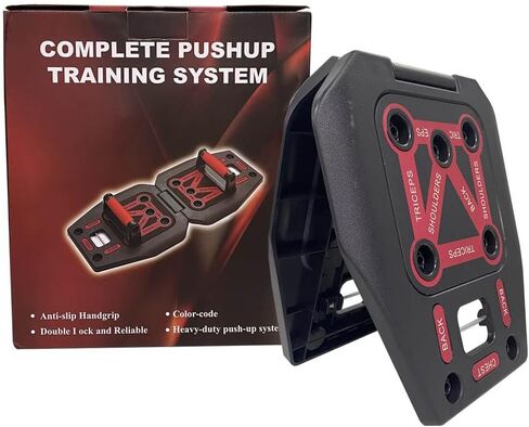Push Up Board Portable Multi-Function Foldable 9 in 1 Push Up and Resistance Bands Push up Handles for Floor Professional Push Up Strength Training Equipment in Saudi Arabia