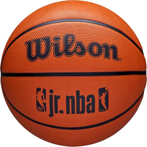 كرة السلة ويلسون جونيور NBA DRV Plus، للاستخدام الخارجي والداخلي، المقاس: 5، بني in Saudi Arabia