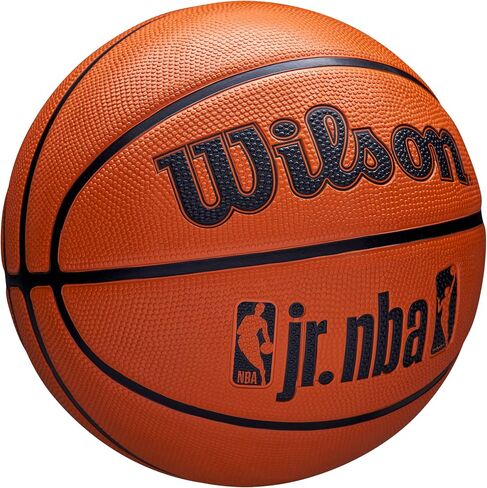 كرة السلة ويلسون جونيور NBA DRV Plus، للاستخدام الخارجي والداخلي، المقاس: 5، بني in Saudi Arabia