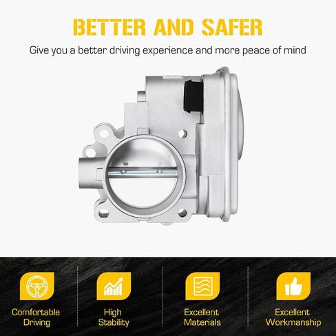 Throttle Body for Dodge 2.4L Avenger 2008-2014, Journey 2009-2017, Caliber 2.0L 2.4L 2007-2012, for Jeep 2.0L 2.4L Compass Patriot 2007-2016, for Chrysler 2.4L Sebring 2007-2010, 200 2011-2014 in Saudi Arabia