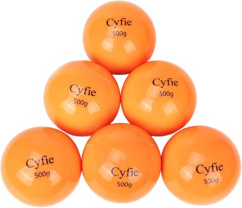 cyfie كرات التدريب المرجحة، 6 حزم المرجحة ضرب البيسبول الشباب، كرات ثقيلة البيسبول الرملية لممارسة الضرب، رمي التدريب على الرمي، هدايا البيسبول البيسبول للشباب والرجال والنساء in Kuwait