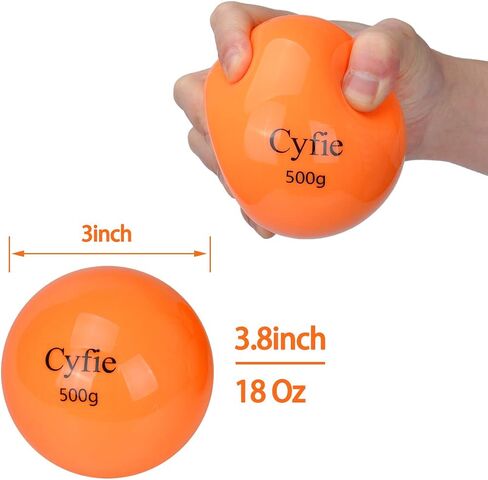 cyfie كرات التدريب المرجحة، 6 حزم المرجحة ضرب البيسبول الشباب، كرات ثقيلة البيسبول الرملية لممارسة الضرب، رمي التدريب على الرمي، هدايا البيسبول البيسبول للشباب والرجال والنساء in Kuwait