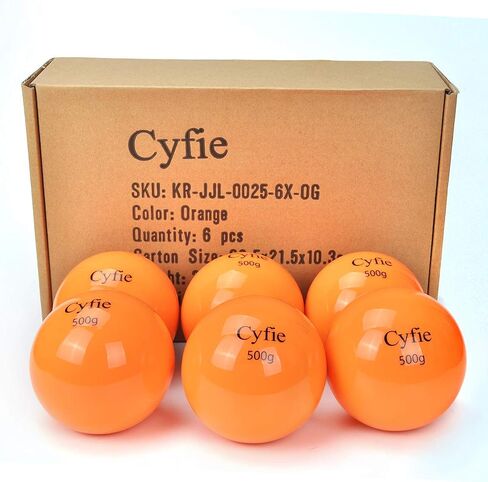 cyfie كرات التدريب المرجحة، 6 حزم المرجحة ضرب البيسبول الشباب، كرات ثقيلة البيسبول الرملية لممارسة الضرب، رمي التدريب على الرمي، هدايا البيسبول البيسبول للشباب والرجال والنساء in Kuwait