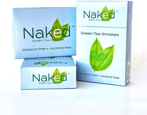 Naked Green Tea Cigarettes - Nicotine-Free Tobacco-Free: 3-pack COOL Bundle in Saudi Arabia