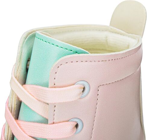 Women's Roller Skates,Double Row Skates Adjustable Leather High-top Roller Skates Perfect Indoor Outdoor Adult Roller Skates with Bag in Kuwait