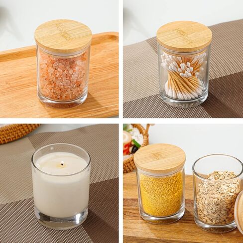 chayblas 15 PCS 10oz Candle Jars for Making Candles,Candle Making Jars Glass Candle Containers for Making Candles,Candle Making Containers 10oz. in Saudi Arabia