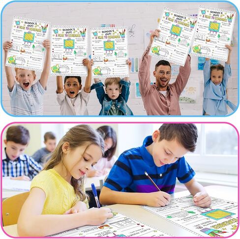 60 قطعة من ملصقات Tenceur All About My School Year، قم بتلوين ملصقات نهاية العام الدراسي الخاصة بك في الفصل الدراسي، ملصقات تلوين كهدية من المعلم للأطفال في مرحلة ما قبل المدرسة الابتدائية in Kuwait