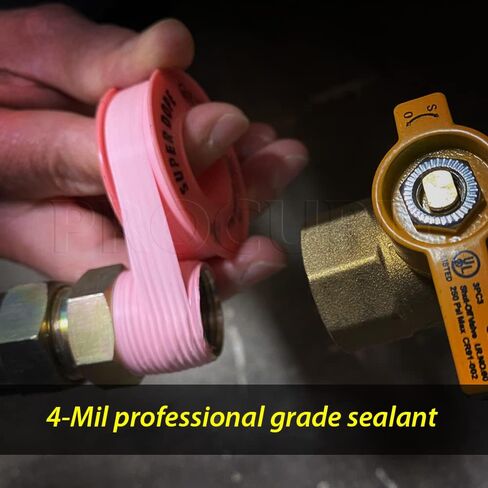 Liontape G701 3-Pack 1/2" x 1200" (100-Ft) Heavy Duty Professional Teflon Tape, for Water/Oil/Gas, 4-Mil, High Density, Up to 12000 psi, Grey in Saudi Arabia