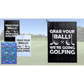 مشبك منشفة مغناطيسي من CaddyMag مع حلقة تسلق وعلامة كروية - مرفق آمن لمناشف الجولف، سهل الاستخدام على العربات والنوادي والحقائب in Kuwait