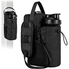 Magnetic Gym Bag Water Bottle Carrier Holder with Phone Pockets & Adjustable Shoulder Strap – Lightweight & Durable Fitness Bag for Men & Women in Saudi Arabia