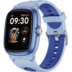 Smart Watch for Kids with Heart Rate Sleep Monitor, Games/Alarm/IP68 Waterproof Smart Watch for Boys Girls, Step Calorie Pedometer Activity Tracker, Kids Fitness Watch Birthday Gifts for Aged 4-16 in Kuwait