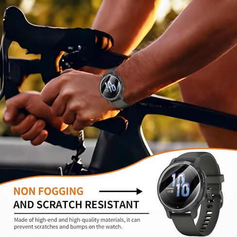 مجموعة Suoman المكونة من 6 قطع لواقي الشاشة Garmin Venu 2S، ومنفذ الشاحن + طبقة حماية شفافة عالية الوضوح من مادة TPU in Kuwait