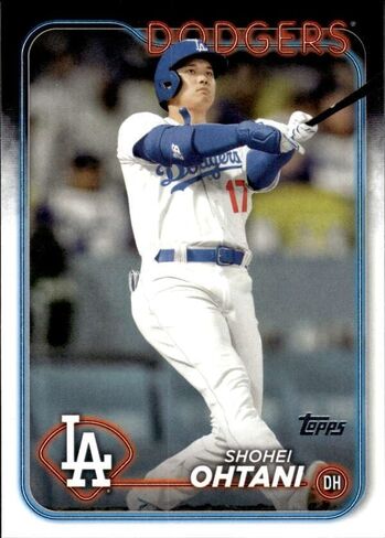 Shohei Ohtani 2024 Topps Base #500 NM-MT MLB Baseball Series 2 Dodgers in Saudi Arabia