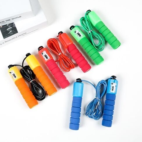 Adjustable Counting Jump Rope for Men & Women, Durable Skipping Rope with Digital Counter, for Fitness, Sports Training in Saudi Arabia