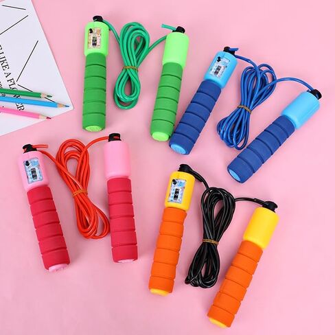 Adjustable Counting Jump Rope for Men & Women, Durable Skipping Rope with Digital Counter, for Fitness, Sports Training in Saudi Arabia