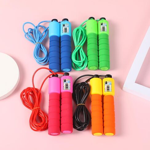 Adjustable Counting Jump Rope for Men & Women, Durable Skipping Rope with Digital Counter, for Fitness, Sports Training in Saudi Arabia