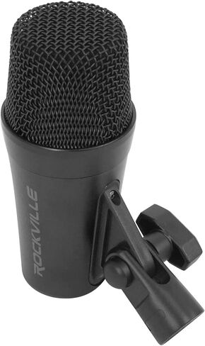 Rockville PRO-D7 KIT 7 Drum Mics w/Kick+Snare+Pencil Microphones+XLR Cables in Saudi Arabia