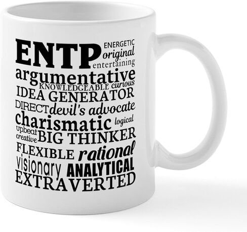 CafePress INFJ Counselor Myers Briggs Personality Mugs 11 oz (325 ml) Ceramic Coffee Mug in Saudi Arabia