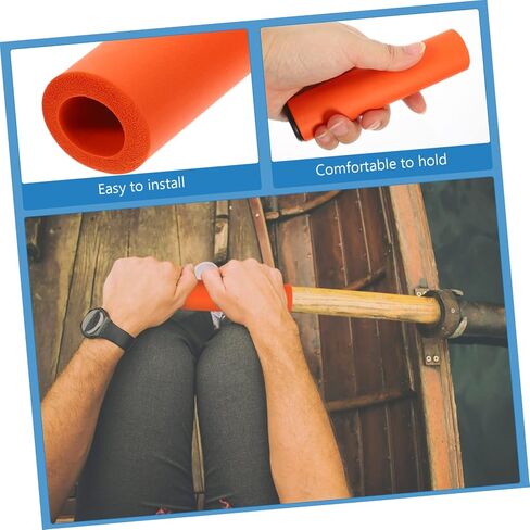 Toyvian 12Pcs Kayak Paddle Grips Non Slip Sponge Covers for Comfortable Handling Rod Protection for Kayaking Accessories in Saudi Arabia