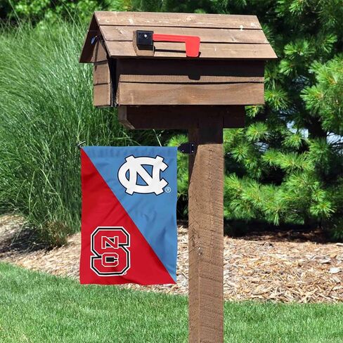 شركة College Flags & Banners Co. North Carolina vs North Carolina State House راية علم الحديقة المقسمة in Saudi Arabia