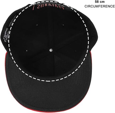 Five Nights at Freddy’s I Survived Black Flat Bill Baseball Cap in Saudi Arabia