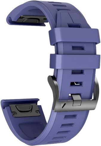 NotoCity Fenix Bands - Silicone Replacement for Fenix 5X/5X Plus/7X Sports - Dark Blue in Saudi Arabia