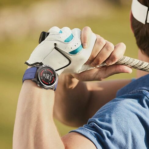 NotoCity Fenix Bands - Silicone Replacement for Fenix 5X/5X Plus/7X Sports - Dark Blue in Saudi Arabia