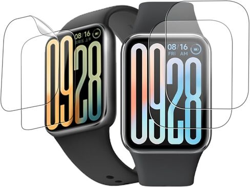 [4pack] Screen Protector for Xiaomi Smart Band 9 Pro, Soft Screen Protector,Screen Protector,TPU Material, Scratch-Resistant, High Transparency,Ultra-Thin (Non-Tempered Glass) in Saudi Arabia