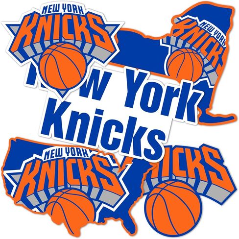 ملصق Desert Cactus New York Knicks ملصق NBA مرخص رسميًا ملصق من الفينيل لزجاجة مياه الكمبيوتر المحمول ودفتر قصاصات السيارة (النوع 2-3) in Saudi Arabia