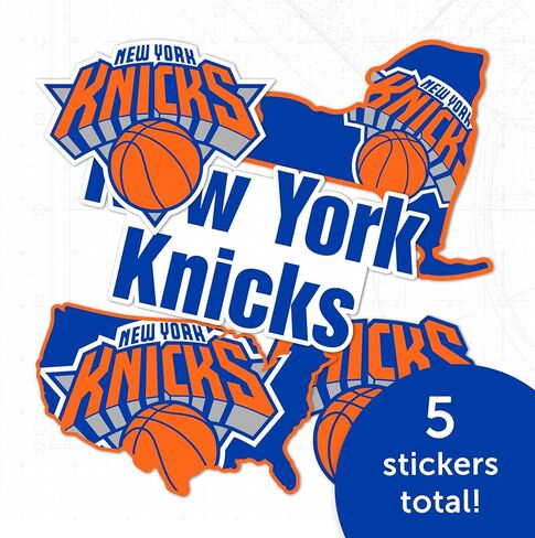 ملصق Desert Cactus New York Knicks ملصق NBA مرخص رسميًا ملصق من الفينيل لزجاجة مياه الكمبيوتر المحمول ودفتر قصاصات السيارة (النوع 2-3) in Saudi Arabia