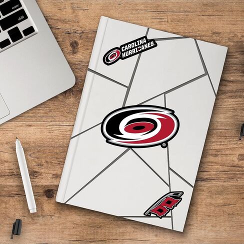 NHL Carolina Hurricanes Team Decal, 3-Pack, One Size in Saudi Arabia