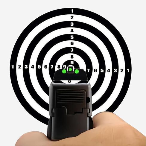 No-Tritium Fiber Optic Red/Green Sights for Pistol Taurus G2C, PT111, G3 w/o, TX22, G2, 709, G2S, PT140, 740, Taurus G2C Accessories Sights Set (Green) in Saudi Arabia