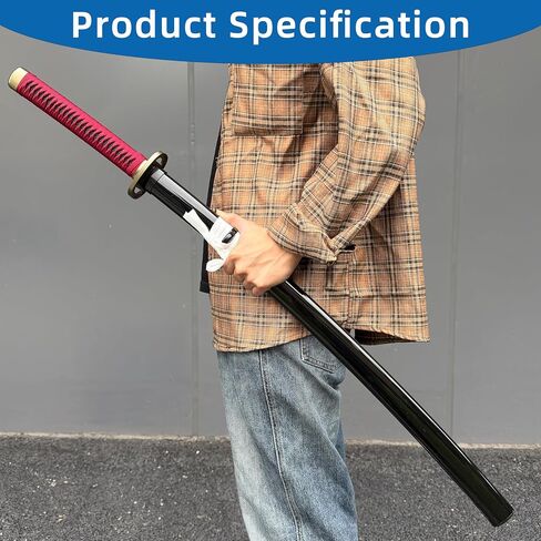 Yuta Okkotsu Sword Replica, Anime Cosplay Prop with Free Sword Display Stand & Carry Bag, Plastic Katana for Collection & Role Play in Saudi Arabia