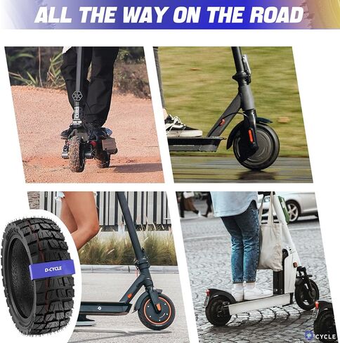 10x2.75-6.5 Off-Road Vacuum Tire Tubeless tire 10 Inch Tyre Electric Scooter tire, Replacement for Speedway 5 Dualtron 3 Hover-1 Alpha gotrax G4 JOYOPR S Hiboy Titan PRO in Kuwait