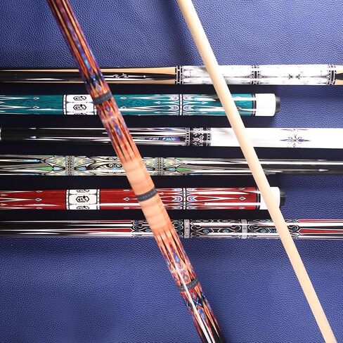 58 inch Canadian Maple Billiard Pool Cue Stick, 13mm 1/2 Maple Billiard Pool Stick, House Bar Pool Table Sticks for Men(Numerous Styles to Choose from) in Saudi Arabia